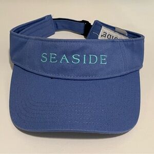 Seaside Florida Adult Sun Visor Purple Blue Turquoise Hat Viser Adjustable